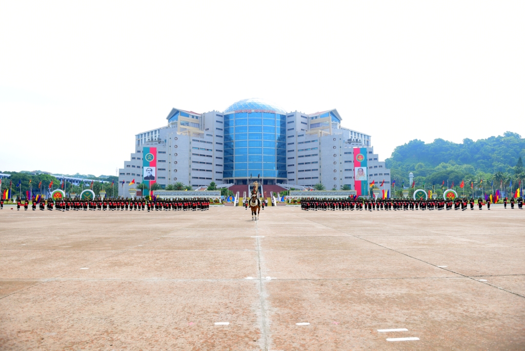 The President Parade of 82 BMA Long Course